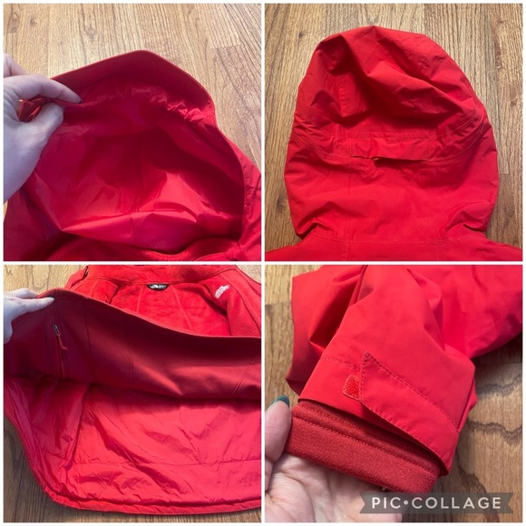 The North Face Boundary Triclimate Fire Brick Red Jacket size S - Picture 9 of 16